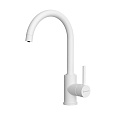 Детальная картинка товара «смеситель для кухни omoikiri shinagawa 2 plus-wh 4994404»