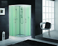 Детальная картинка товара «душевая кабина esbano elegancia (eskb100c) полукруглая без крыши est-100c: 100x100x210см»