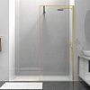 Душевая перегородка Vincea Walk-In VSW-1HS900CLG, 900x2000, брашированное золото, стекло прозрачное Душевая перегородка Vincea Walk-In VSW-1HS900CLG, 900x2000, брашированное золото, стекло прозрачное