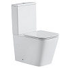 Картинка анонса товара «унитаз напольный black&amp;white w-7703 p-trap / geberit/ rimless / anti-dirt (640x360x840) компакт 7703w»