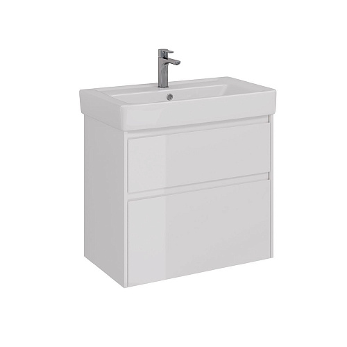Тумба под раковину Lemark COMBI 80 см подвесная/напольная, белый LM03C80T Тумба под раковину Lemark COMBI 80 см подвесная/напольная, белый LM03C80T