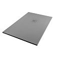 Детальная картинка товара «душевой поддон starohome solid 120х90 grey matt 1237834 из искусственного камня»
