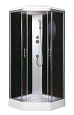 Детальная картинка товара «душевая кабина niagara ultra ng-2506-01 (900х900х2200) низкий поддон (16см) стекло тонированное 25060134»