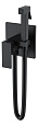 Детальная картинка товара «гигиенический душ boheme qubic matt black 477-b»