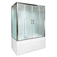 Детальная картинка товара «душевая кабина dto em4515 (em4515gm) 150x85 см с гидромассажем»