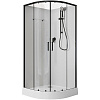 Картинка анонса товара «душевая кабина aquanet passion evo r black 80x80 00281984»