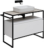 Картинка анонса товара «тумба под раковину allen brau priority 1.31003.wm 100 white matt»
