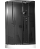 Картинка анонса товара «душевая кабина timo premium ilma black 902 r (120x80x222)»