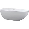 Картинка анонса товара «ванна отдельностоящая ceruttispa mimi170 ct9671 1700x800x580 акриловая, белая, со сливом-переливом»