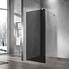 Картинка анонса товара «душевая перегородка vincea walk-in vsw-1h120cg,1200x2000, хром, стекло тонированное»