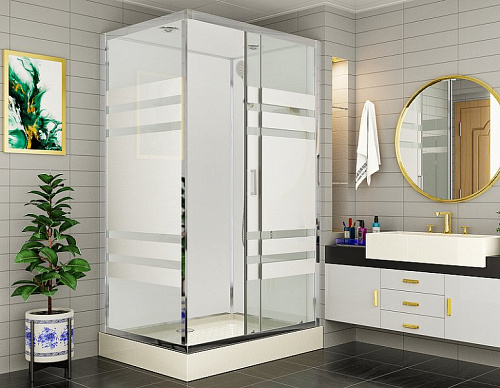 Душевая кабина Esbano ECONOM (ESKE129CKR) прямоугольная с крышей ESE-129CKR120x90x210 Душевая кабина Esbano ECONOM (ESKE129CKR) прямоугольная с крышей ESE-129CKR120x90x210