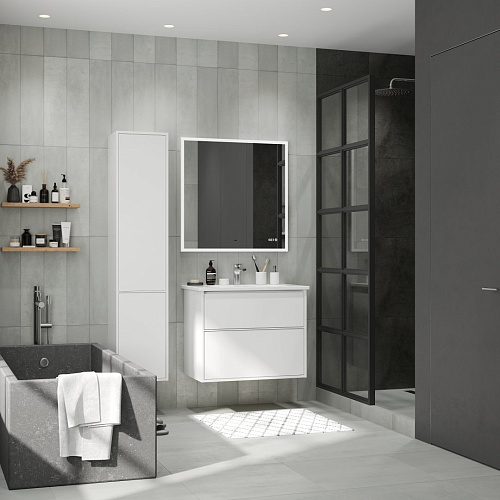 Тумба под раковину BRIZ Монца т18-80 под раковину Эйфория 237 03-18080-11 00 БЕЛ белый Тумба под раковину BRIZ Монца т18-80 под раковину Эйфория 237 03-18080-11 00 БЕЛ белый