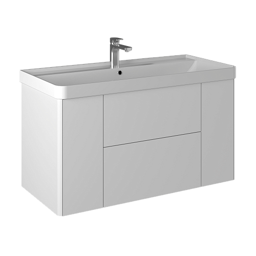 Тумба под раковину BRIZ 100 см 248 03-20100-20 00 БЕЛ (под раковину BEAUTY) Тумба под раковину BRIZ 100 см 248 03-20100-20 00 БЕЛ (под раковину BEAUTY)