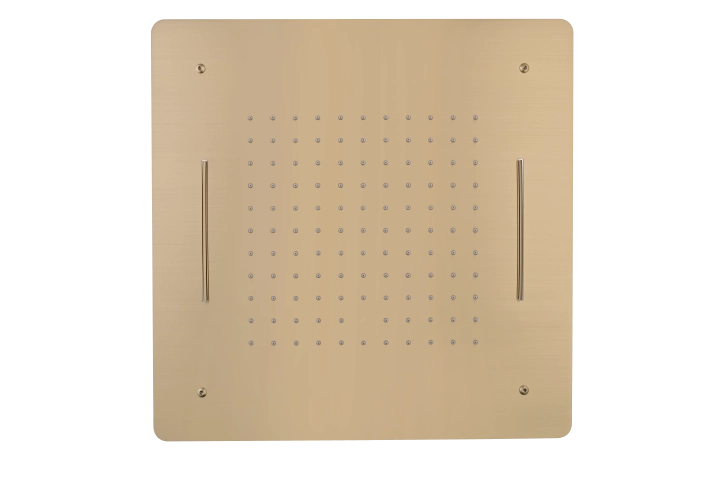 Верхний душ Boheme 428-MG 2-х функциональный из нержавеющей стали Matt Gold Верхний душ Boheme 428-MG 2-х функциональный из нержавеющей стали Matt Gold