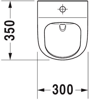 Писсуар Duravit ME by Starck 2815302000 подача воды сверху белый Писсуар Duravit ME by Starck 2815302000 подача воды сверху белый