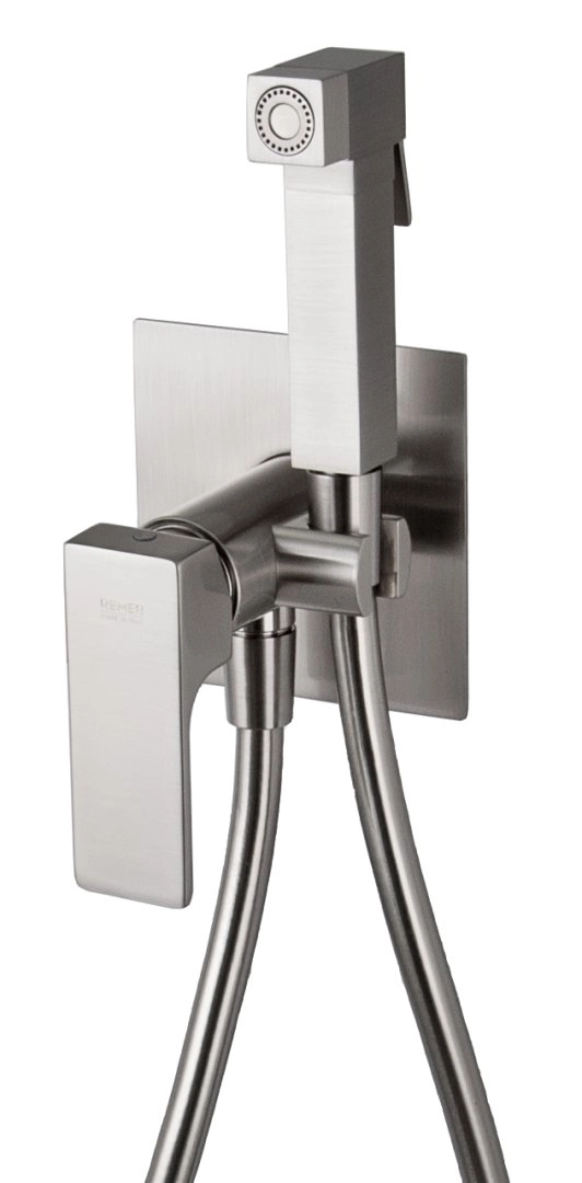 Гигиенический душ Remer Absolute AU65NP, никель брашированный Гигиенический душ Remer Absolute AU65NP, никель брашированный