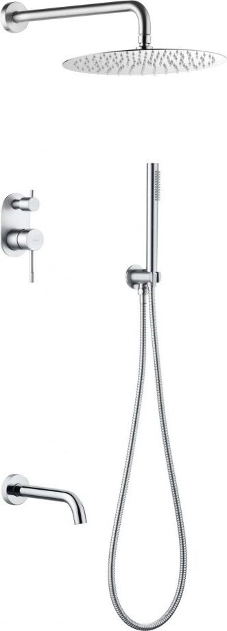 Душевая система Boheme Uno 464-2-CR скрытого монтажа, хром Душевая система Boheme Uno 464-2-CR скрытого монтажа, хром