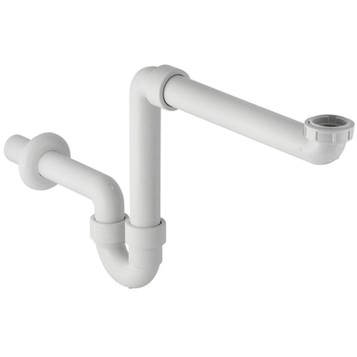 Сифон для раковины Geberit (белый) 151.107.11.1 с отводом Сифон для раковины Geberit (белый) 151.107.11.1 с отводом