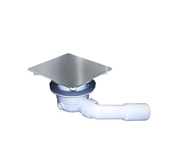 Сифон для поддона Hatria LIF.ST Y1FG с крышкой хром Сифон для поддона Hatria LIF.ST Y1FG с крышкой хром
