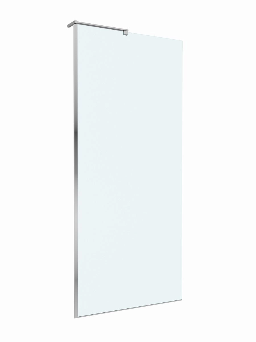 Душевая перегородка BelBagno UNO-L-1-TB-80-C-Cr 80 см, профиль хром, стекло прозрачное Душевая перегородка BelBagno UNO-L-1-TB-80-C-Cr 80 см, профиль хром, стекло прозрачное