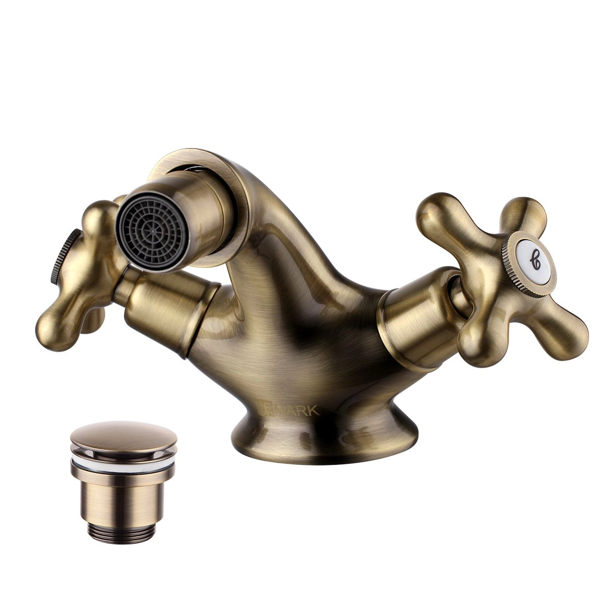 Смеситель для биде Lemark Vintage LM2808B, бронза Смеситель для биде Lemark Vintage LM2808B, бронза
