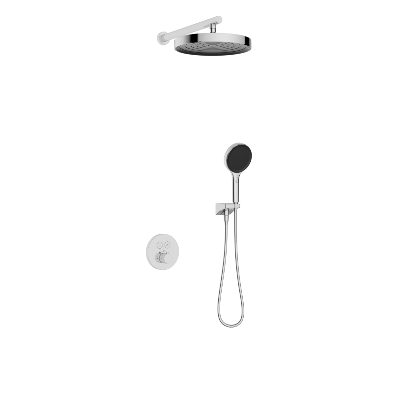 Душевая система Kaiser Sano с термостатом скрытого монтажа хром 08277 Душевая система Kaiser Sano с термостатом скрытого монтажа хром 08277