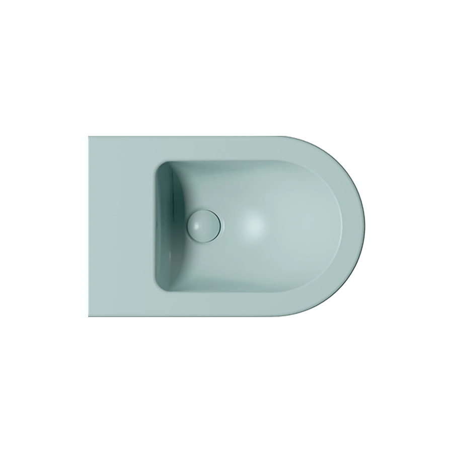 Биде подвесное GSI PURA голубой матовый (8865115) Биде подвесное GSI PURA голубой матовый (8865115)