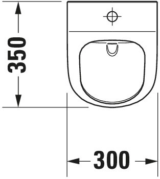 Писсуар Duravit ME by Starck 2815302000 подача воды сверху белый Писсуар Duravit ME by Starck 2815302000 подача воды сверху белый