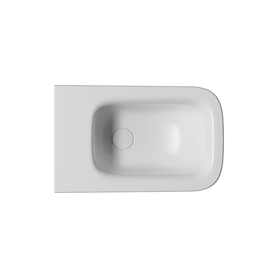 Биде подвесное GSI NUBES белый матовый (9665109) Биде подвесное GSI NUBES белый матовый (9665109)