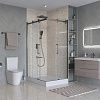 Душевой уголок BelBagno MARINO-2-AH-2-120/90-C-GM 120x90 см, профиль оружейная сталь, стекло прозрачное Душевой уголок BelBagno MARINO-2-AH-2-120/90-C-GM 120x90 см, профиль оружейная сталь, стекло прозрачное