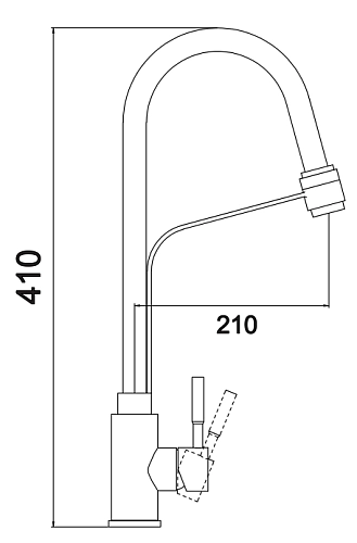 Смеситель для кухни Fmark (FS26829-04) Смеситель для кухни Fmark (FS26829-04)