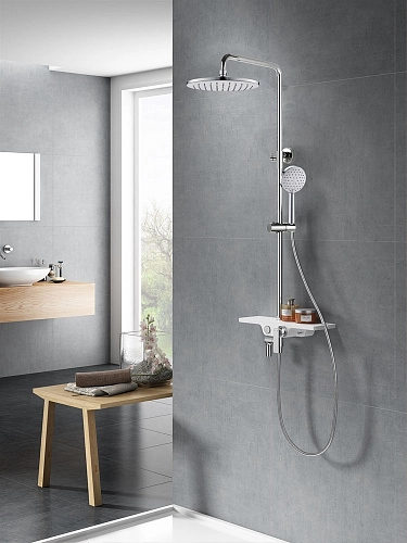 Душевая система Rush Palm PL5535-70 хром Душевая система Rush Palm PL5535-70 хром