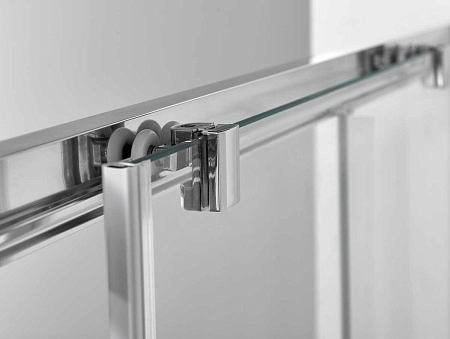 Душевой уголок Vincea Alpha VSR-3AL9012CLGM, 1200x900, вороненая сталь, стекло прозрачное