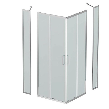 Душевой уголок BelBagno LUCE-A-22-90+30-C-Cr