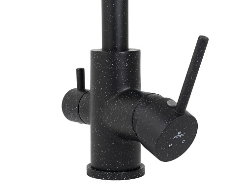 Смеситель для кухни Kaiser Merkur 26744-12 Black SandBeige боковой под фильтр R-излив черный мрамор Смеситель для кухни Kaiser Merkur 26744-12 Black SandBeige боковой под фильтр R-излив черный мрамор