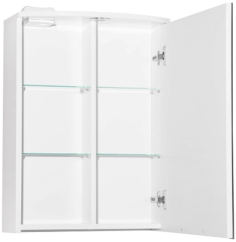 Зеркальный шкаф Style Line Жасмин 2 500/С, Люкс белый ЛС-000010038 Зеркальный шкаф Style Line Жасмин 2 500/С, Люкс белый ЛС-000010038