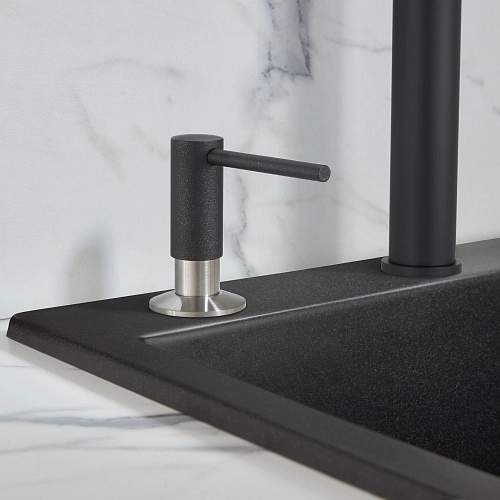 Дозатор жидкого мыла Milacio Ultra (MC.931.MB) черный матовый Дозатор жидкого мыла Milacio Ultra (MC.931.MB) черный матовый