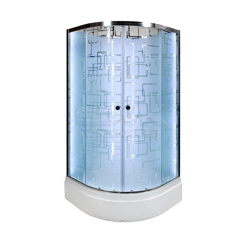 Душевая кабина Dto ЕМ (EM2710) 100x100 см стандартная Душевая кабина Dto ЕМ (EM2710) 100x100 см стандартная