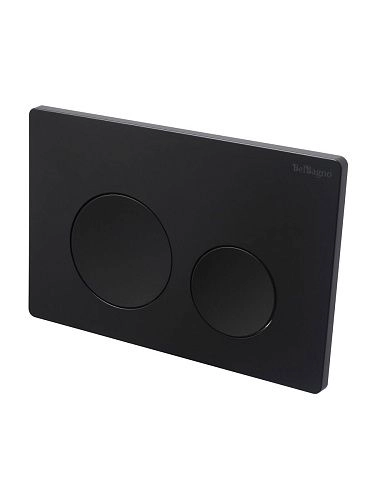 Клавиша смыва BelBagno BB-03C-NERO.M черный матовый Клавиша смыва BelBagno BB-03C-NERO.M черный матовый