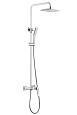 Душевая система Boheme VENTURO белый-хром 378-W Душевая система Boheme VENTURO белый-хром 378-W