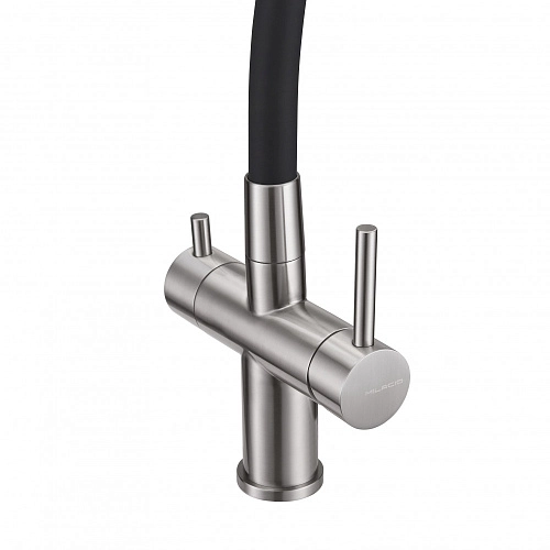 Смеситель для кухни Milacio Ultra 560 (MCU.560.SSB) под фильтр, нержавеющая сталь Смеситель для кухни Milacio Ultra 560 (MCU.560.SSB) под фильтр, нержавеющая сталь