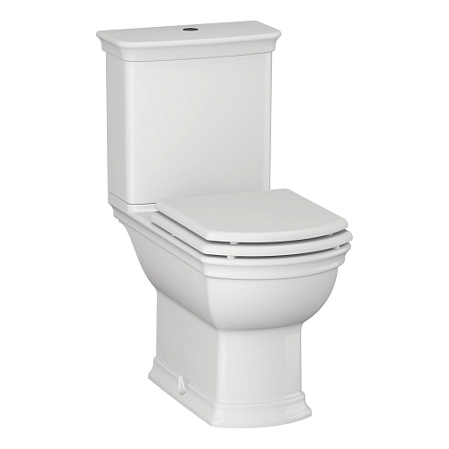 Унитаз напольный Opadiris Риспекто OS239721 белый, ободковый, сиденье дюропласт, крышка бачка керамика Унитаз напольный Opadiris Риспекто OS239721 белый, ободковый, сиденье дюропласт, крышка бачка керамика