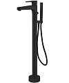 Смеситель для ванны ABBER Eleganz AF8315B напольный, черный Смеситель для ванны ABBER Eleganz AF8315B напольный, черный
