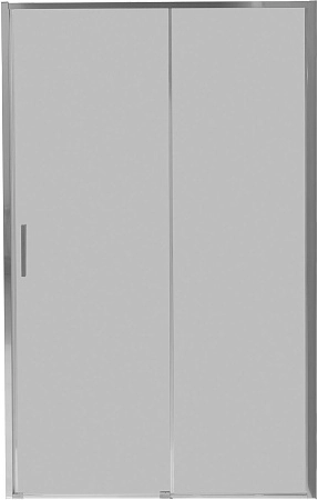 Душевая дверь Aquanet Pleasure Evo 120 AE65-N120-CT профиль хром, прозрачное стекло