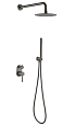 Душевая система Boheme Uno 464-GM Gunmetal Душевая система Boheme Uno 464-GM Gunmetal