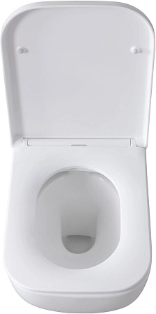 Унитаз подвесной Allen Brau Infinity 4.21004.20 с крышкой, белый глянец