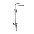 Душевая система Timo Saona SX-2380/18 с термостатом черное золото Душевая система Timo Saona SX-2380/18 с термостатом черное золото