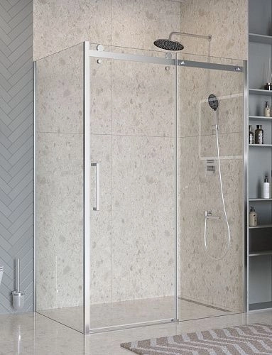 Душевой уголок BelBagno MARINO-2-AH-1-140/90-C-Cr 140x90 см, профиль хром, стекло прозрачное Душевой уголок BelBagno MARINO-2-AH-1-140/90-C-Cr 140x90 см, профиль хром, стекло прозрачное