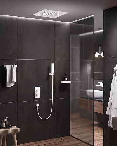 Душевая система Timo Petruma SX-5029/16SM с термостатом, встраиваемая, белый матовый Душевая система Timo Petruma SX-5029/16SM с термостатом, встраиваемая, белый матовый