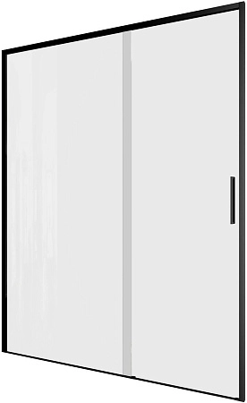 Душевая дверь Aquanet Pleasure Evo 150 AE65-N150-BT профиль черный, прозрачное стекло